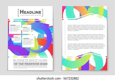 Abstract vector layout background set. For art template design, list, front page, mockup brochure theme style, banner, idea, cover, booklet, print, flyer, book, blank, card, ad, sign, sheet,, a4.