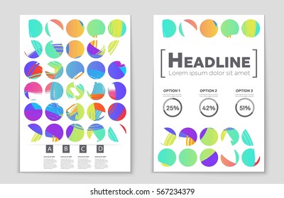 Abstract vector layout background set. For art template design, list, front page, mockup brochure theme style, banner, idea, cover, booklet, print, flyer, book, blank, card, ad, sign, sheet,, a4.
