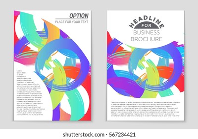 Abstract vector layout background set. For art template design, list, front page, mockup brochure theme style, banner, idea, cover, booklet, print, flyer, book, blank, card, ad, sign, sheet,, a4.