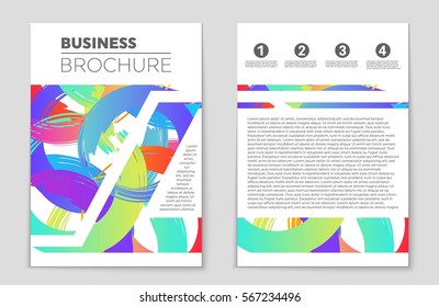 Abstract vector layout background set. For art template design, list, front page, mockup brochure theme style, banner, idea, cover, booklet, print, flyer, book, blank, card, ad, sign, sheet,, a4.