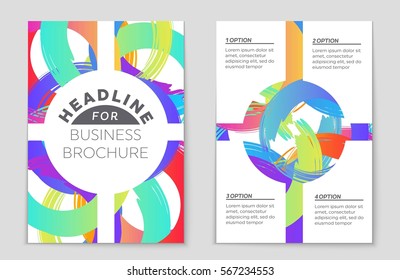Abstract vector layout background set. For art template design, list, front page, mockup brochure theme style, banner, idea, cover, booklet, print, flyer, book, blank, card, ad, sign, sheet,, a4.