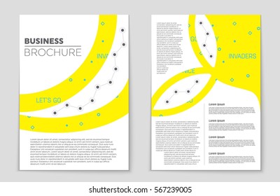 Abstract vector layout background set. For art template design, list, front page, mockup brochure theme style, banner, idea, cover, booklet, print, flyer, book, blank, card, ad, sign, sheet,, a4.