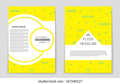 Abstract vector layout background set. For art template design, list, front page, mockup brochure theme style, banner, idea, cover, booklet, print, flyer, book, blank, card, ad, sign, sheet,, a4.