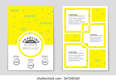 Abstract vector layout background set. For art template design, list, front page, mockup brochure theme style, banner, idea, cover, booklet, print, flyer, book, blank, card, ad, sign, sheet,, a4.