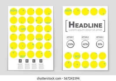 Abstract vector layout background set. For art template design, list, front page, mockup brochure theme style, banner, idea, cover, booklet, print, flyer, book, blank, card, ad, sign, sheet,, a4.