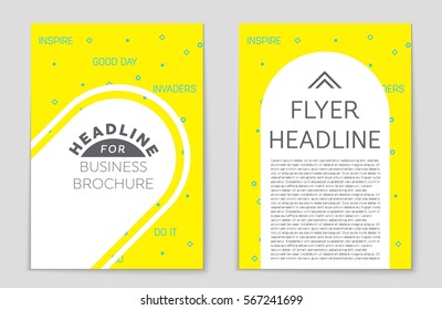 Abstract vector layout background set. For art template design, list, front page, mockup brochure theme style, banner, idea, cover, booklet, print, flyer, book, blank, card, ad, sign, sheet,, a4.