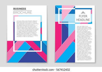 Abstract vector layout background set. For art template design, list, front page, mockup brochure theme style, banner, idea, cover, booklet, print, flyer, book, blank, card, ad, sign, sheet,, a4.