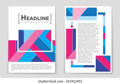Abstract vector layout background set. For art template design, list, front page, mockup brochure theme style, banner, idea, cover, booklet, print, flyer, book, blank, card, ad, sign, sheet,, a4.
