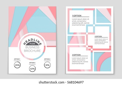 Abstract vector layout background set. For art template design, list, front page, mockup brochure theme style, banner, idea, cover, booklet, print, flyer, book, blank, card, ad, sign, sheet,, a4.
