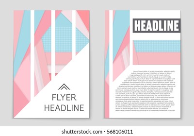 Abstract vector layout background set. For art template design, list, front page, mockup brochure theme style, banner, idea, cover, booklet, print, flyer, book, blank, card, ad, sign, sheet,, a4.