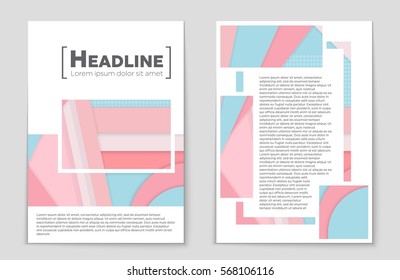 Abstract vector layout background set. For art template design, list, front page, mockup brochure theme style, banner, idea, cover, booklet, print, flyer, book, blank, card, ad, sign, sheet,, a4.