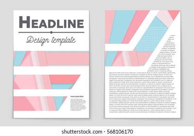 Abstract vector layout background set. For art template design, list, front page, mockup brochure theme style, banner, idea, cover, booklet, print, flyer, book, blank, card, ad, sign, sheet,, a4.