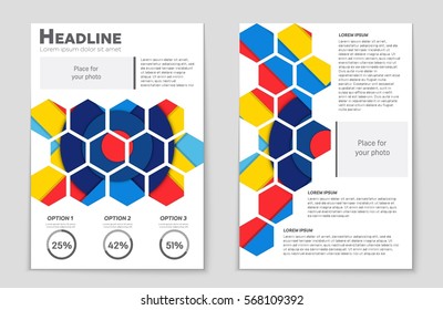 Abstract vector layout background set. For art template design, list, front page, mockup brochure theme style, banner, idea, cover, booklet, print, flyer, book, blank, card, ad, sign, sheet,, a4.