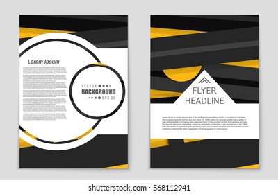 Abstract vector layout background set. For art template design, list, front page, mockup brochure theme style, banner, idea, cover, booklet, print, flyer, book, blank, card, ad, sign, sheet,, a4.
