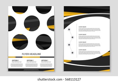 Abstract vector layout background set. For art template design, list, front page, mockup brochure theme style, banner, idea, cover, booklet, print, flyer, book, blank, card, ad, sign, sheet,, a4.