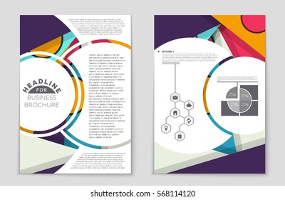 Abstract vector layout background set. For art template design, list, front page, mockup brochure theme style, banner, idea, cover, booklet, print, flyer, book, blank, card, ad, sign, sheet,, a4.