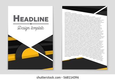 Abstract vector layout background set. For art template design, list, front page, mockup brochure theme style, banner, idea, cover, booklet, print, flyer, book, blank, card, ad, sign, sheet,, a4.