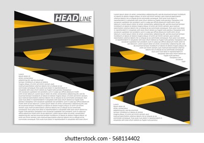 Abstract vector layout background set. For art template design, list, front page, mockup brochure theme style, banner, idea, cover, booklet, print, flyer, book, blank, card, ad, sign, sheet,, a4.