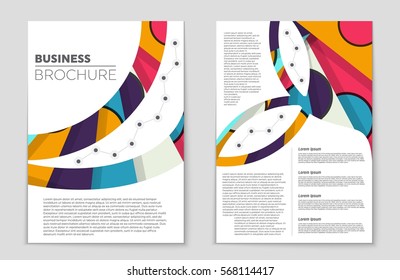 Abstract vector layout background set. For art template design, list, front page, mockup brochure theme style, banner, idea, cover, booklet, print, flyer, book, blank, card, ad, sign, sheet,, a4.