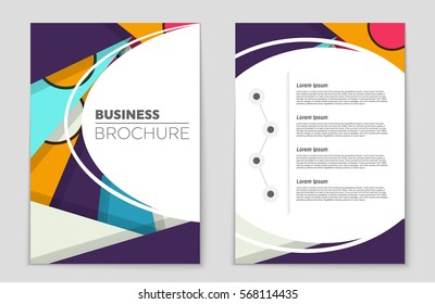 Abstract vector layout background set. For art template design, list, front page, mockup brochure theme style, banner, idea, cover, booklet, print, flyer, book, blank, card, ad, sign, sheet,, a4.