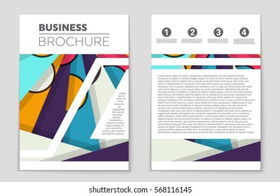 Abstract vector layout background set. For art template design, list, front page, mockup brochure theme style, banner, idea, cover, booklet, print, flyer, book, blank, card, ad, sign, sheet,, a4.