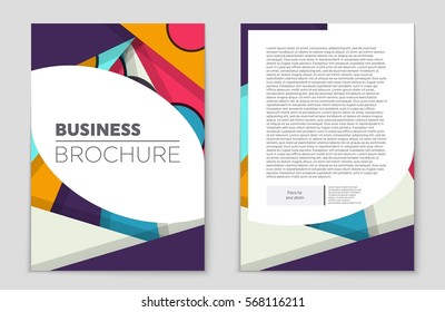 Abstract vector layout background set. For art template design, list, front page, mockup brochure theme style, banner, idea, cover, booklet, print, flyer, book, blank, card, ad, sign, sheet,, a4.