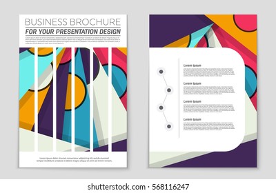 Abstract vector layout background set. For art template design, list, front page, mockup brochure theme style, banner, idea, cover, booklet, print, flyer, book, blank, card, ad, sign, sheet,, a4.