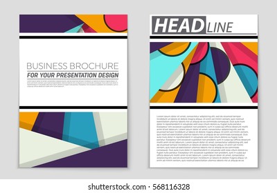Abstract vector layout background set. For art template design, list, front page, mockup brochure theme style, banner, idea, cover, booklet, print, flyer, book, blank, card, ad, sign, sheet,, a4.