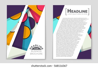 Abstract vector layout background set. For art template design, list, front page, mockup brochure theme style, banner, idea, cover, booklet, print, flyer, book, blank, card, ad, sign, sheet,, a4.