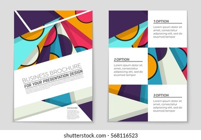 Abstract vector layout background set. For art template design, list, front page, mockup brochure theme style, banner, idea, cover, booklet, print, flyer, book, blank, card, ad, sign, sheet,, a4.