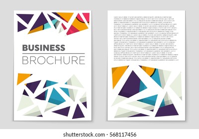 Abstract vector layout background set. For art template design, list, front page, mockup brochure theme style, banner, idea, cover, booklet, print, flyer, book, blank, card, ad, sign, sheet,, a4.