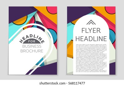 Abstract vector layout background set. For art template design, list, front page, mockup brochure theme style, banner, idea, cover, booklet, print, flyer, book, blank, card, ad, sign, sheet,, a4.