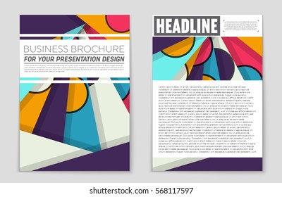 Abstract vector layout background set. For art template design, list, front page, mockup brochure theme style, banner, idea, cover, booklet, print, flyer, book, blank, card, ad, sign, sheet,, a4.