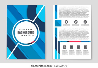 Abstract vector layout background set. For art template design, list, front page, mockup brochure theme style, banner, idea, cover, booklet, print, flyer, book, blank, card, ad, sign, sheet,, a4.