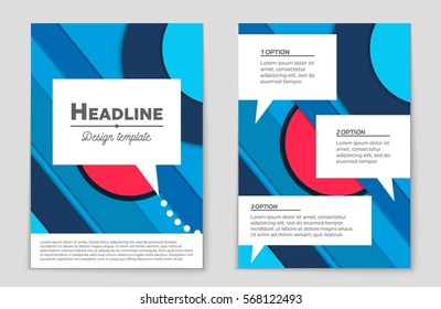 Abstract vector layout background set. For art template design, list, front page, mockup brochure theme style, banner, idea, cover, booklet, print, flyer, book, blank, card, ad, sign, sheet,, a4.