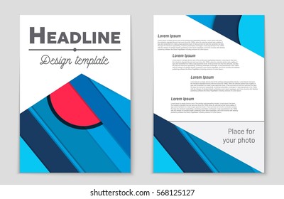 Abstract vector layout background set. For art template design, list, front page, mockup brochure theme style, banner, idea, cover, booklet, print, flyer, book, blank, card, ad, sign, sheet,, a4.