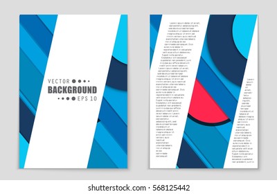 Abstract vector layout background set. For art template design, list, front page, mockup brochure theme style, banner, idea, cover, booklet, print, flyer, book, blank, card, ad, sign, sheet,, a4.