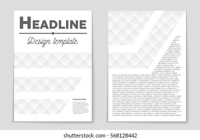 Abstract vector layout background set. For art template design, list, front page, mockup brochure theme style, banner, idea, cover, booklet, print, flyer, book, blank, card, ad, sign, sheet,, a4.