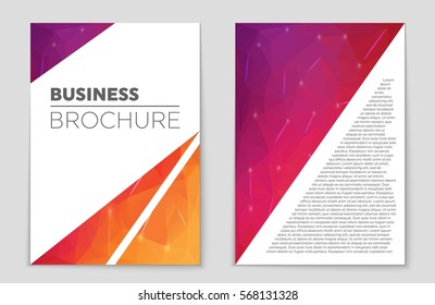 Abstract vector layout background set. For art template design, list, front page, mockup brochure theme style, banner, idea, cover, booklet, print, flyer, book, blank, card, ad, sign, sheet,, a4.