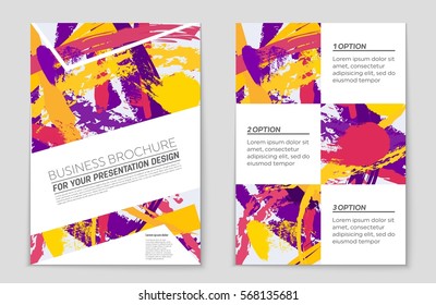 Abstract vector layout background set. For art template design, list, front page, mockup brochure theme style, banner, idea, cover, booklet, print, flyer, book, blank, card, ad, sign, sheet,, a4.