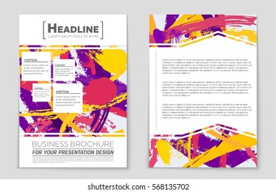 Abstract vector layout background set. For art template design, list, front page, mockup brochure theme style, banner, idea, cover, booklet, print, flyer, book, blank, card, ad, sign, sheet,, a4.