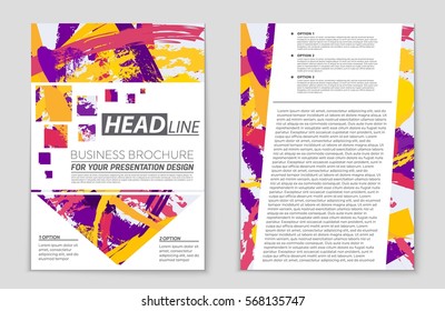 Abstract vector layout background set. For art template design, list, front page, mockup brochure theme style, banner, idea, cover, booklet, print, flyer, book, blank, card, ad, sign, sheet,, a4.