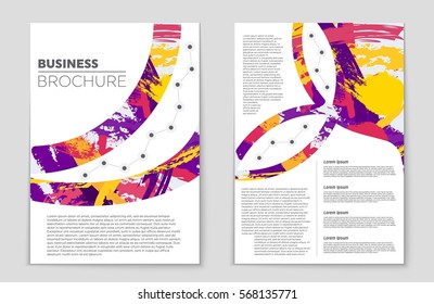 Abstract vector layout background set. For art template design, list, front page, mockup brochure theme style, banner, idea, cover, booklet, print, flyer, book, blank, card, ad, sign, sheet,, a4.