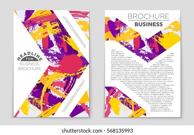 Abstract vector layout background set. For art template design, list, front page, mockup brochure theme style, banner, idea, cover, booklet, print, flyer, book, blank, card, ad, sign, sheet,, a4.