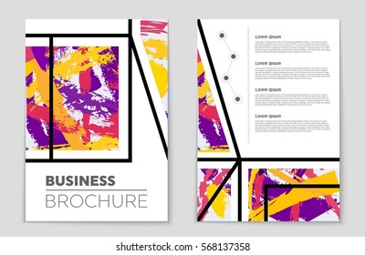 Abstract vector layout background set. For art template design, list, front page, mockup brochure theme style, banner, idea, cover, booklet, print, flyer, book, blank, card, ad, sign, sheet,, a4.