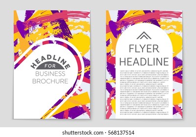 Abstract vector layout background set. For art template design, list, front page, mockup brochure theme style, banner, idea, cover, booklet, print, flyer, book, blank, card, ad, sign, sheet,, a4.