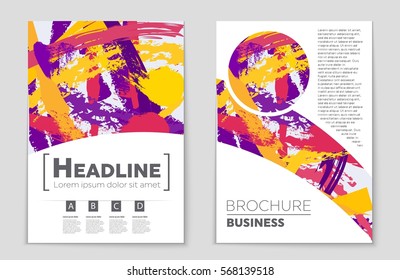Abstract vector layout background set. For art template design, list, front page, mockup brochure theme style, banner, idea, cover, booklet, print, flyer, book, blank, card, ad, sign, sheet,, a4.
