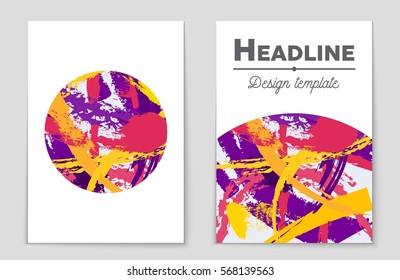 Abstract vector layout background set. For art template design, list, front page, mockup brochure theme style, banner, idea, cover, booklet, print, flyer, book, blank, card, ad, sign, sheet,, a4.