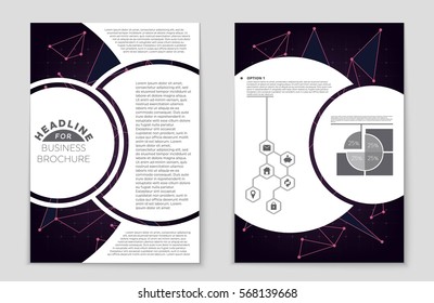 Abstract vector layout background set. For art template design, list, front page, mockup brochure theme style, banner, idea, cover, booklet, print, flyer, book, blank, card, ad, sign, sheet,, a4.