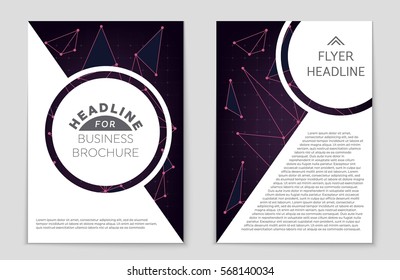 Abstract vector layout background set. For art template design, list, front page, mockup brochure theme style, banner, idea, cover, booklet, print, flyer, book, blank, card, ad, sign, sheet,, a4.